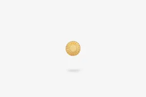 IX Cent Gold Plated Stud