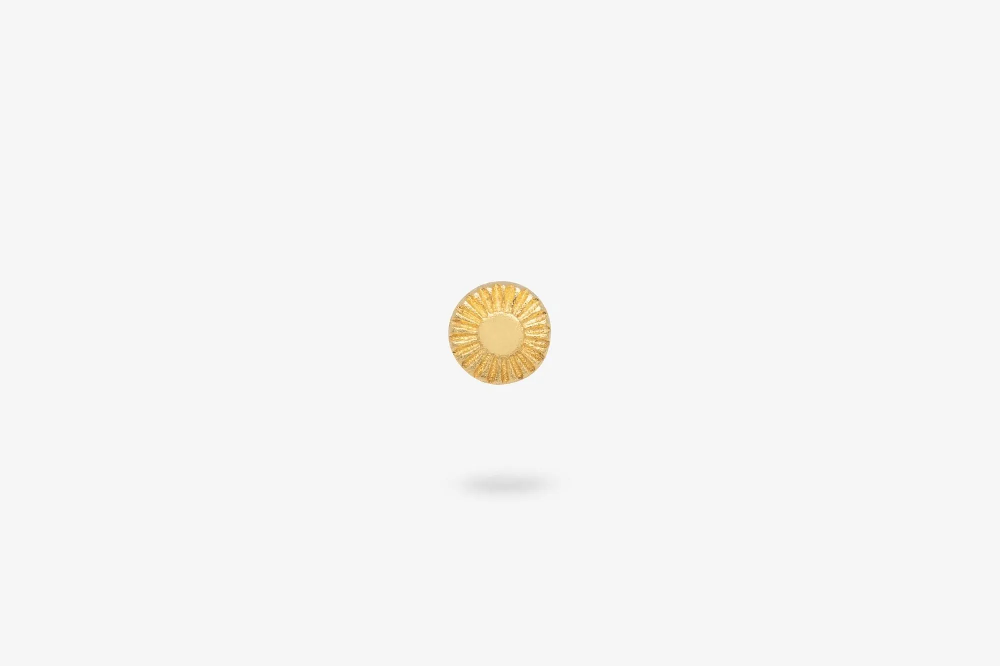 IX Cent Gold Plated Stud