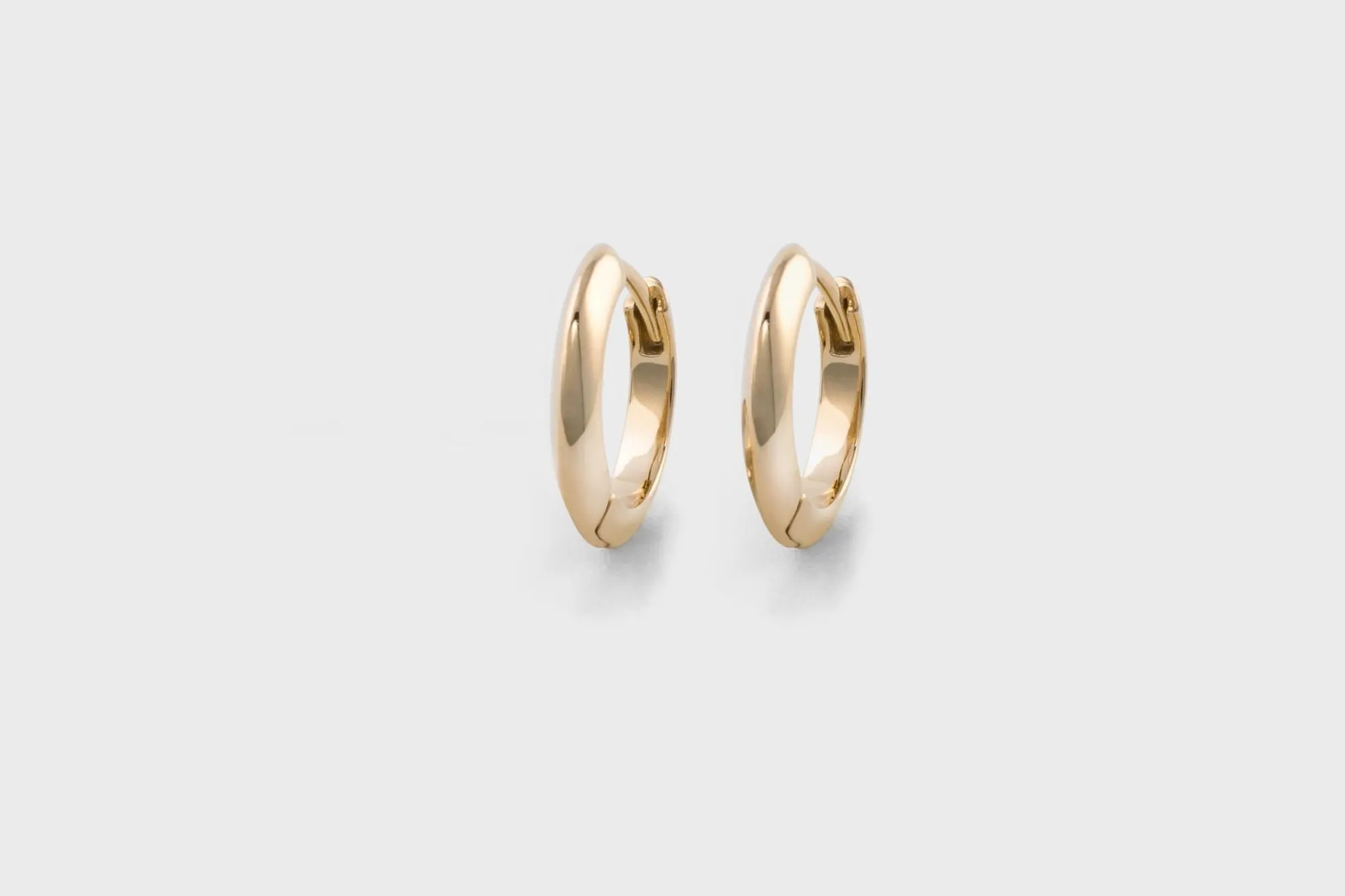 IX Edge Gold Plated Earring