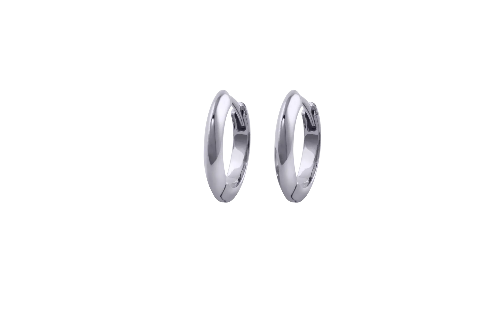 IX Edge Silver Earring