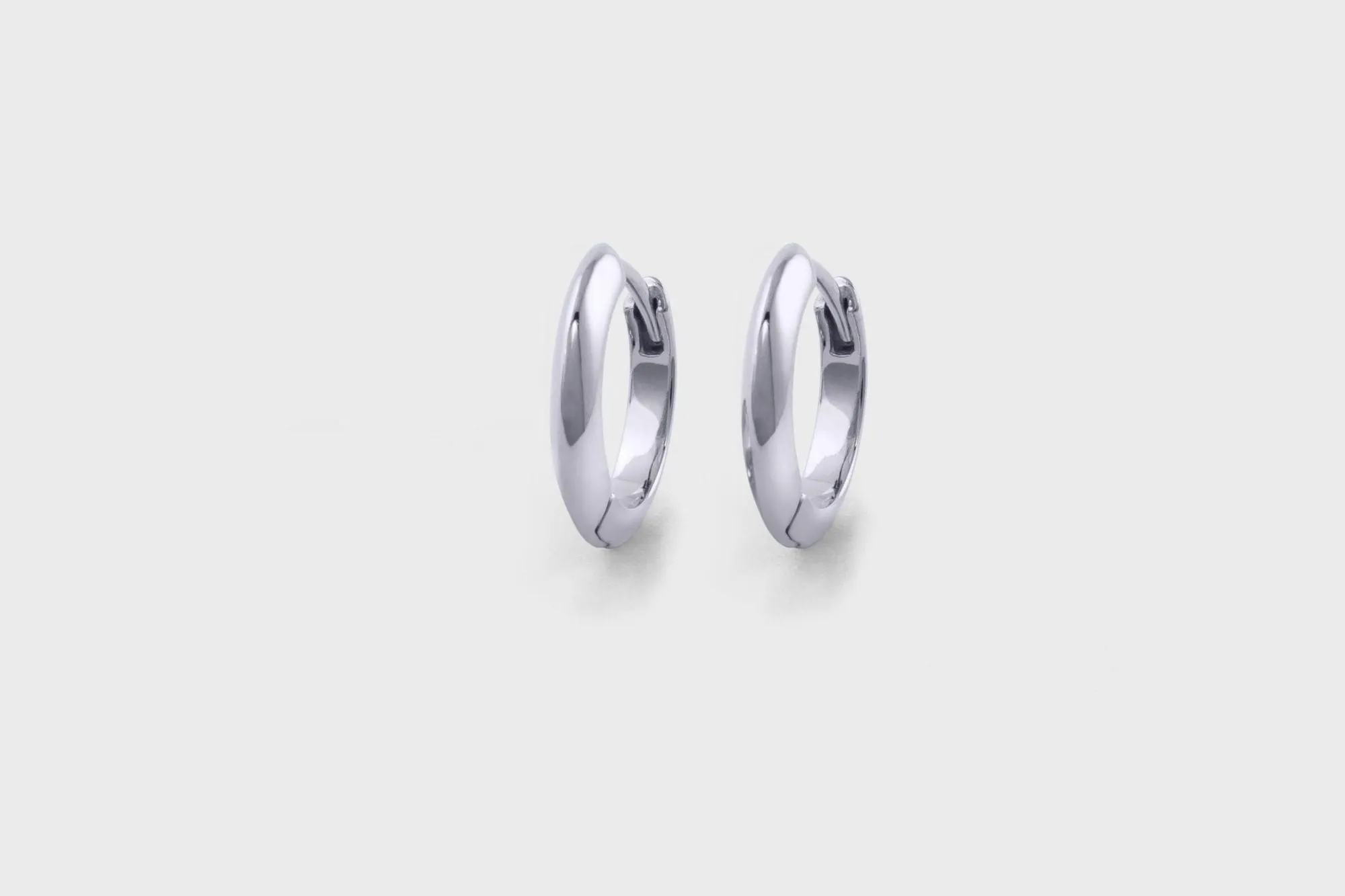 IX Edge Silver Earring