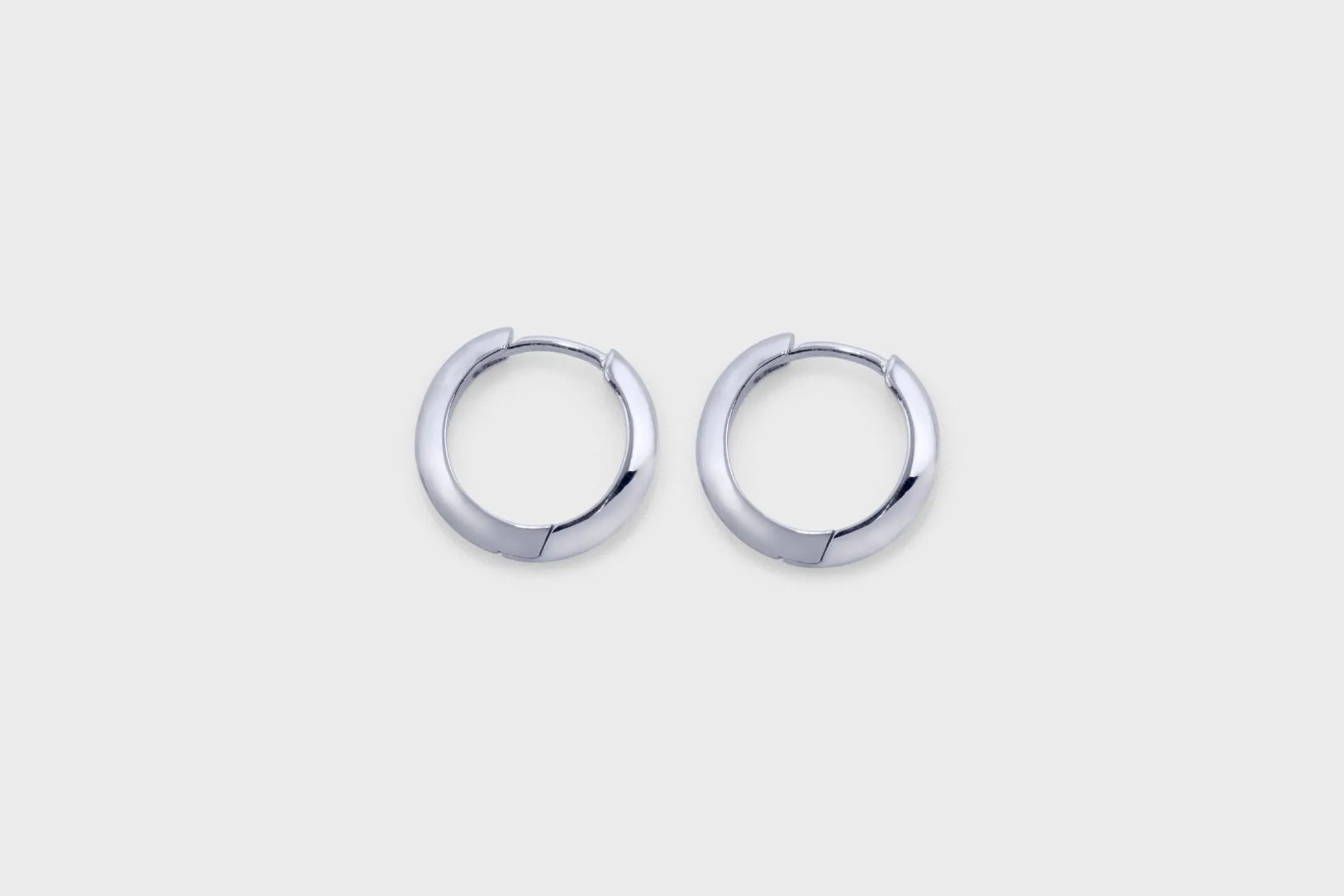 IX Edge Silver Earring