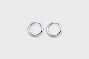 IX Edge Silver Earring