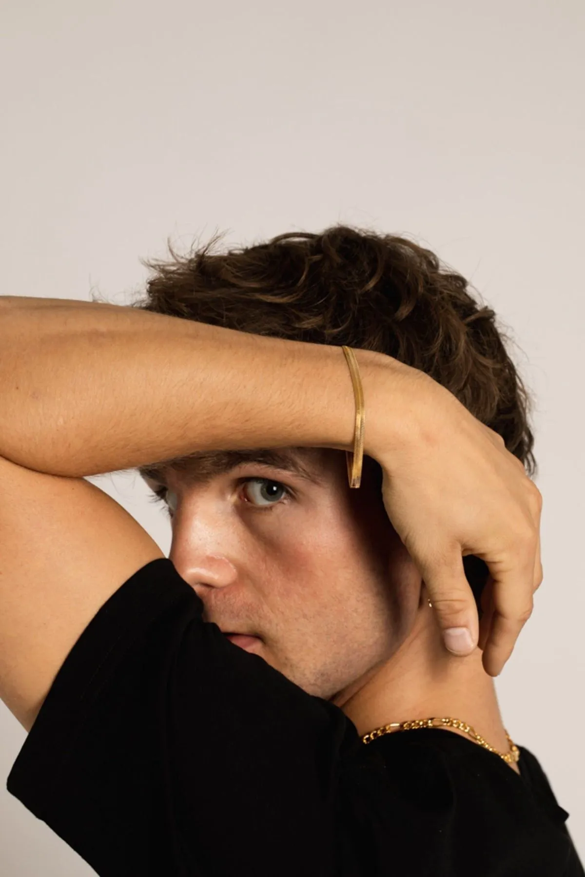 IX Milo 22K Gold Plated Bracelet