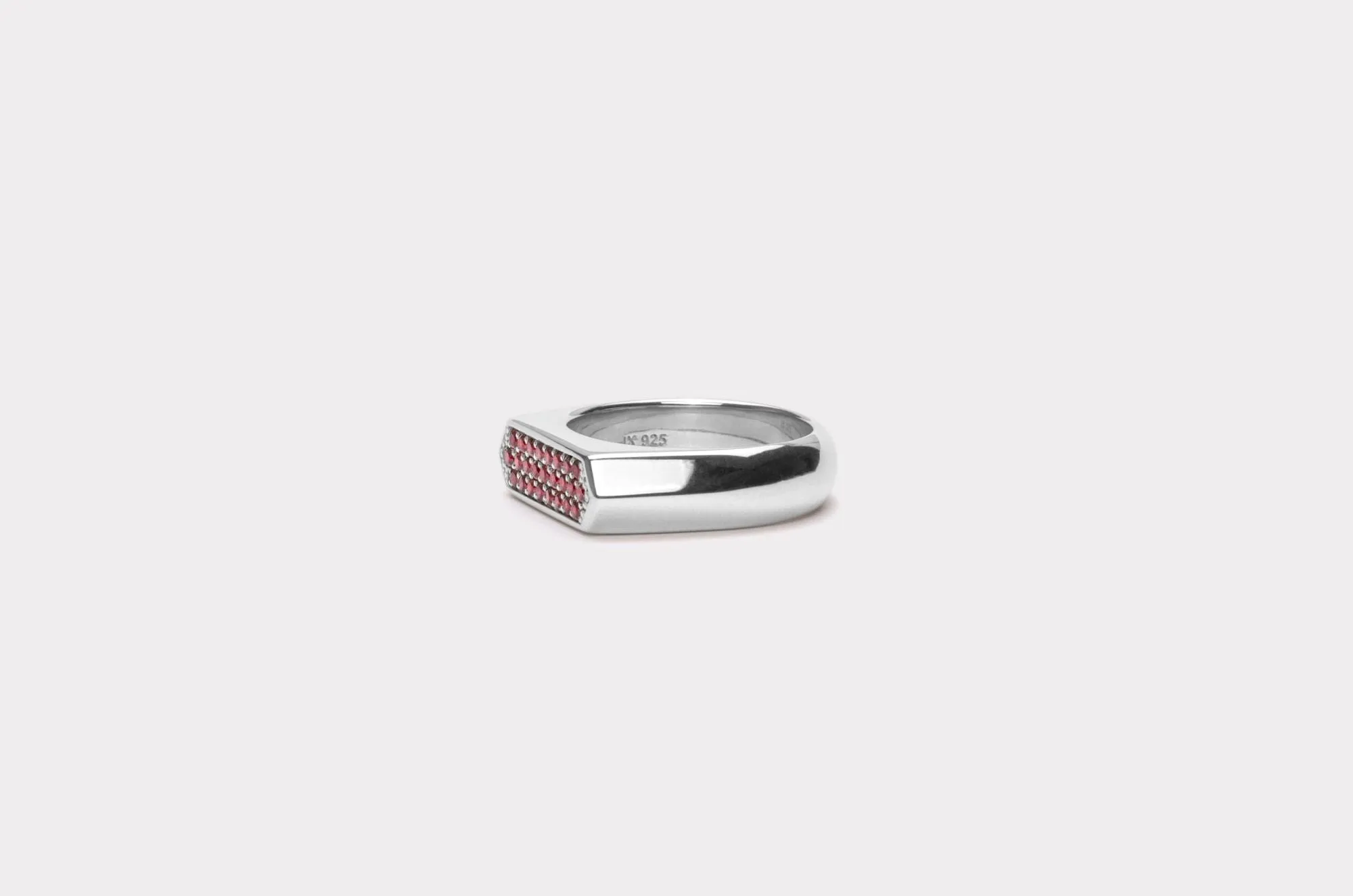 IX Mini Hexagon Red Ring