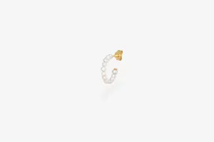 IX Philine 22K Gold Plated Hoop