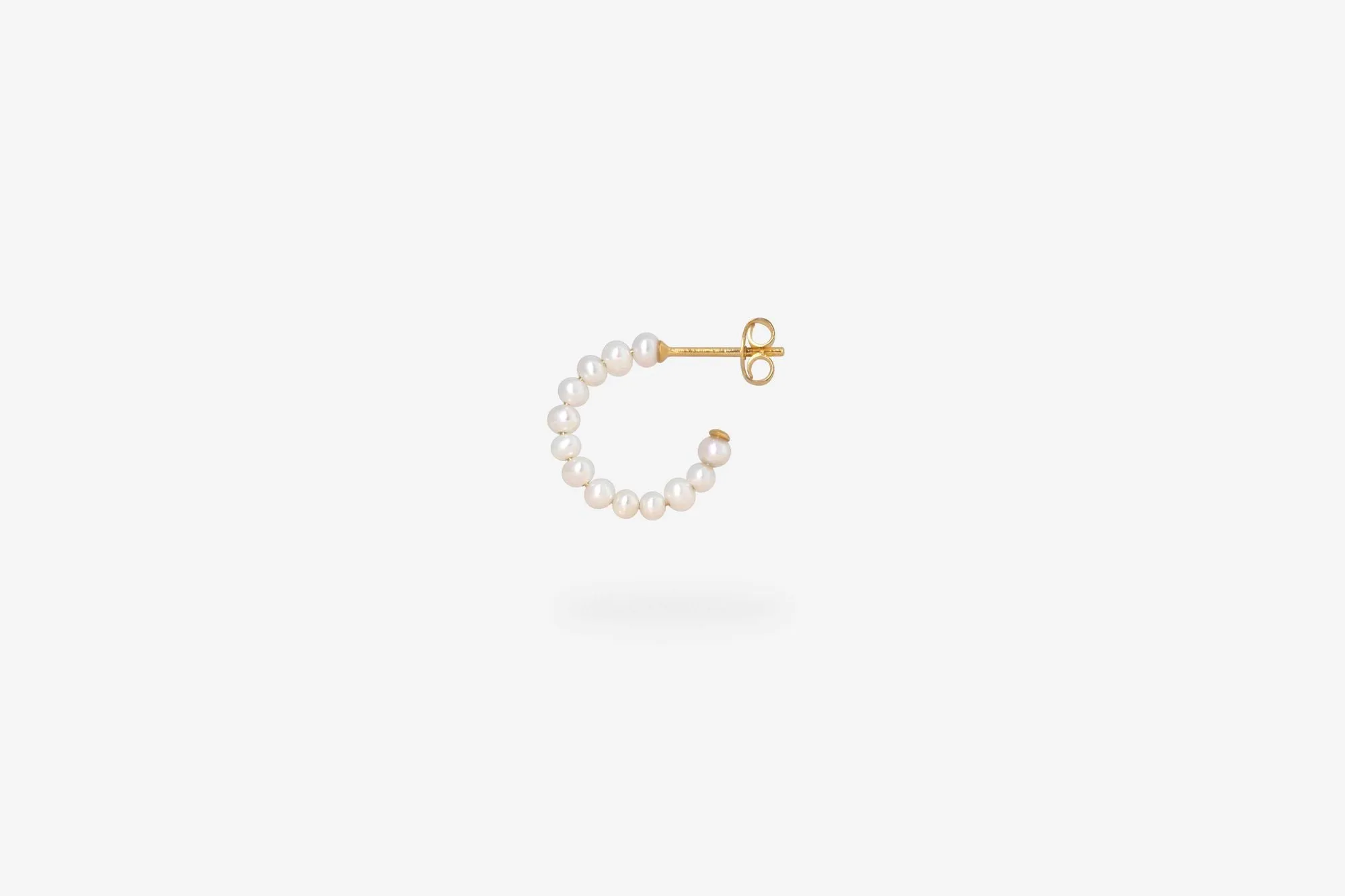 IX Philine 22K Gold Plated Hoop
