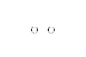 IX Reese Silver Huggie Earring