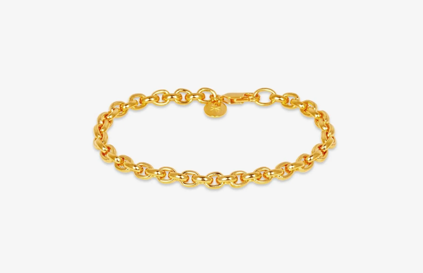 IX Rene 22K Gold Plated Bracelet