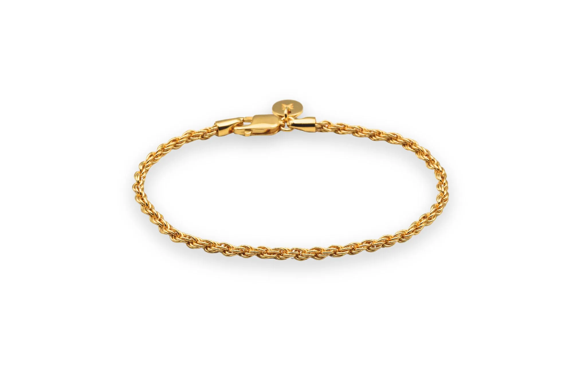 IX Sam 22k Gold Plated Bracelet