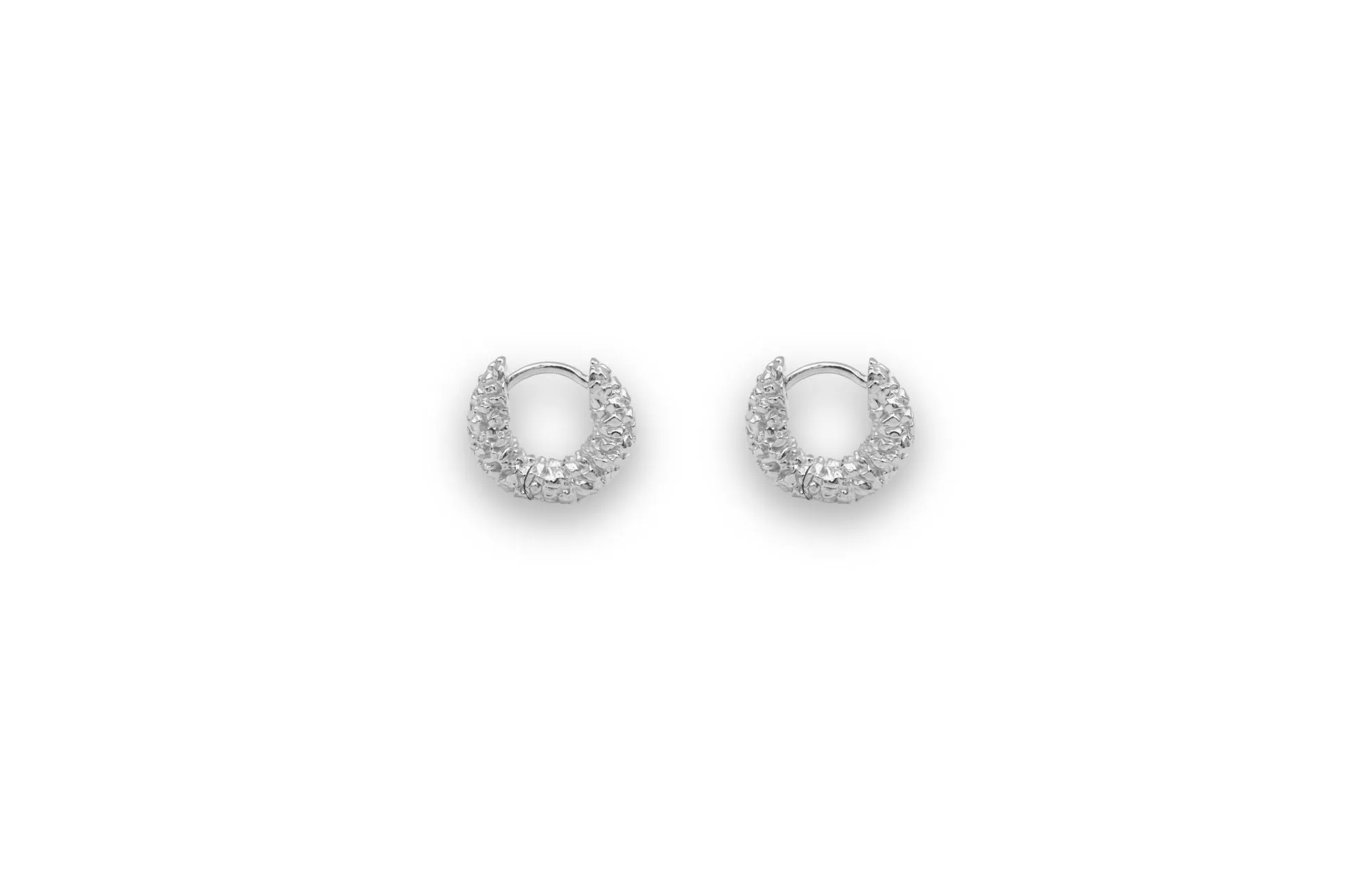 IX Zoe Silver Hoop