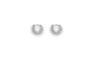 IX Zoe Silver Hoop