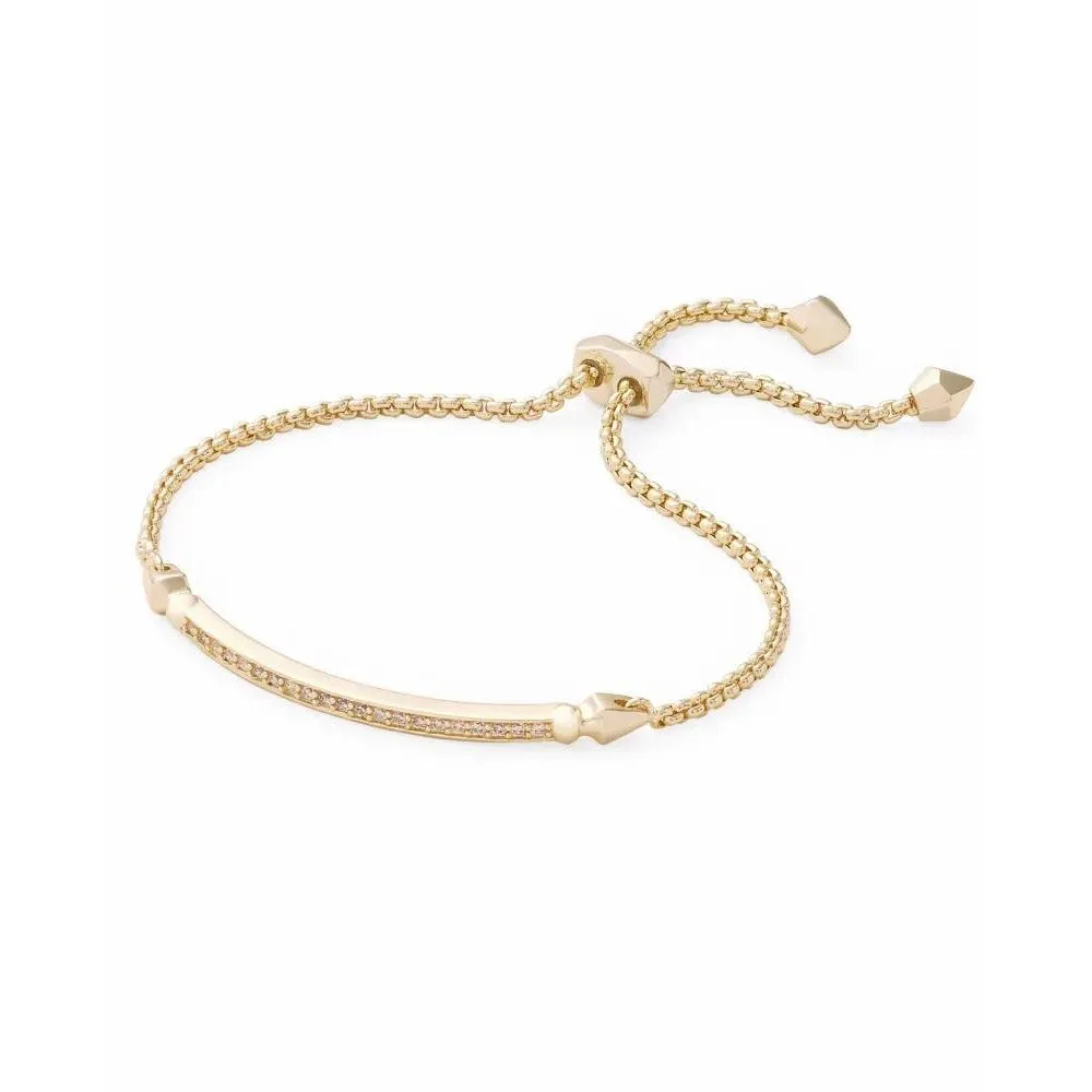 Kendra Scott Ott Adjustable Bracelet in Gold Metal