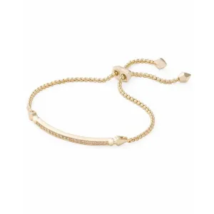 Kendra Scott Ott Adjustable Bracelet in Gold Metal