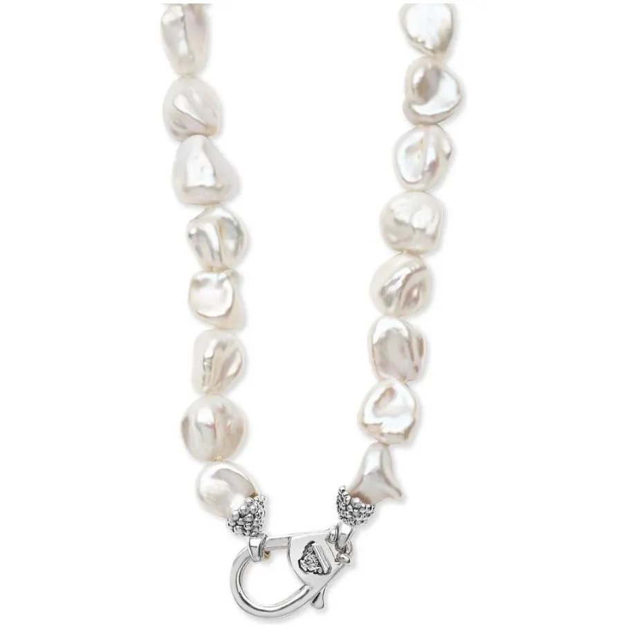 Lagos Sterling Silver Fleur Keishi Pearl Strand Necklace, 18"