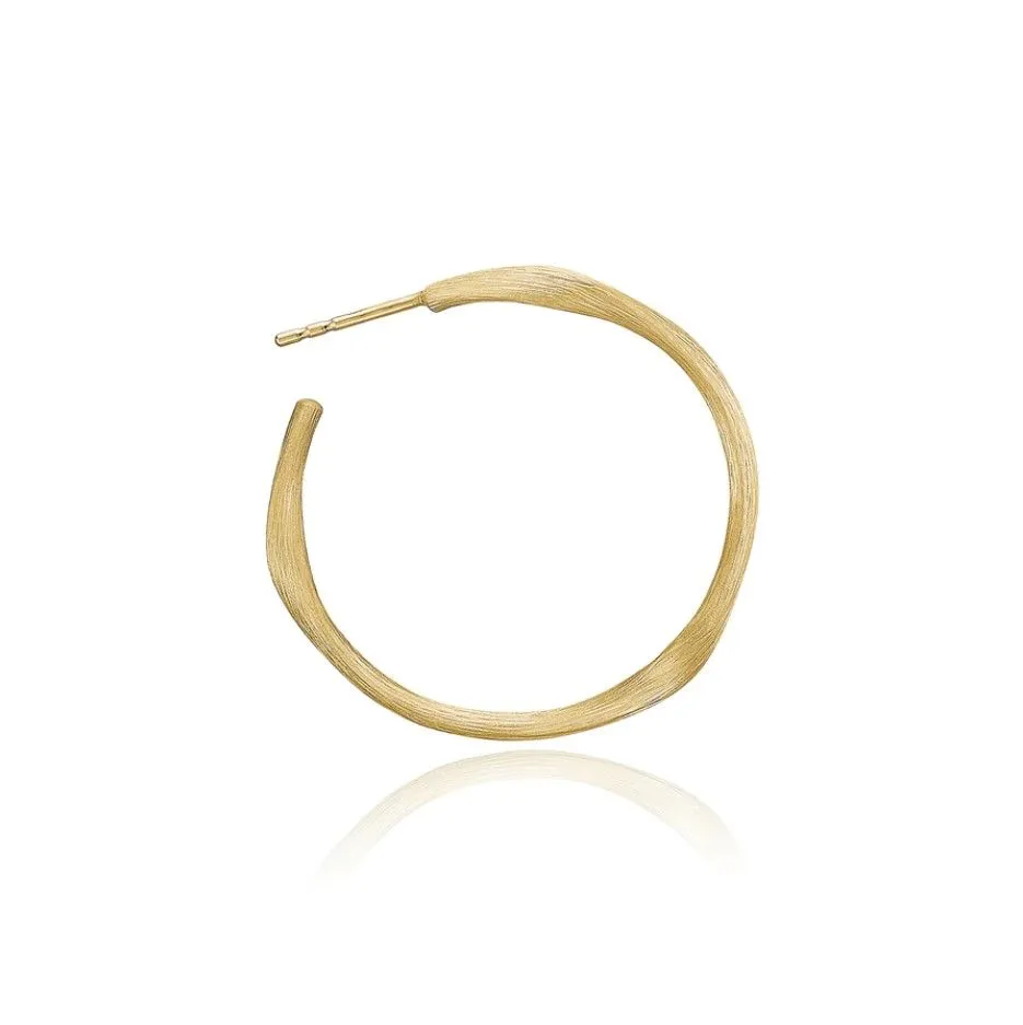 Large Vega 18K Gold Hoops