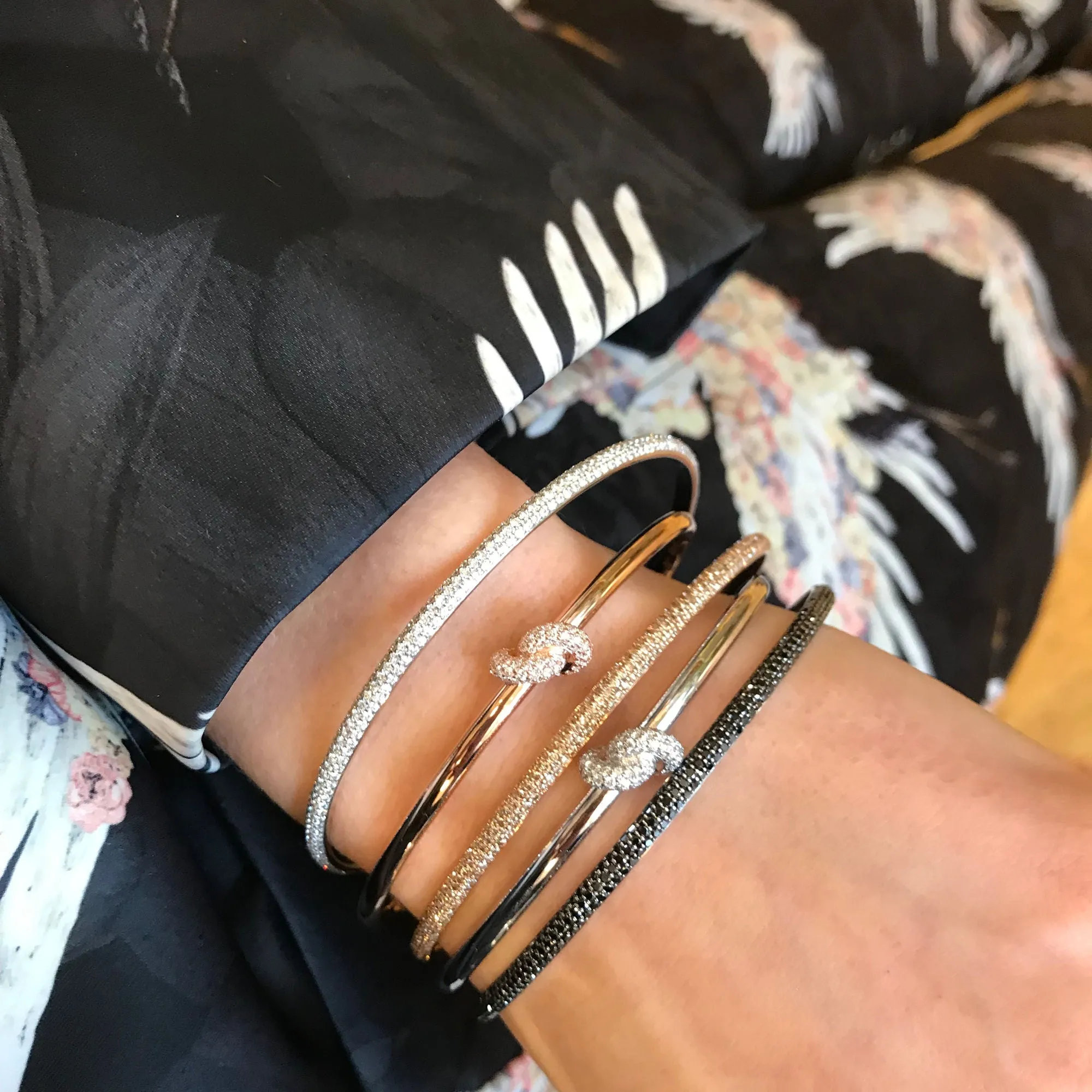 Legacy Knot 18K Gold Bangle