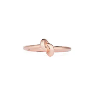 Legacy Knot Mini (Slim) 18K Rosegold Ring
