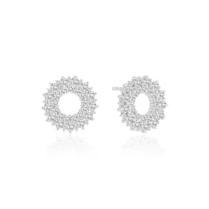 Livigno Silver Earrings w. Zirconias