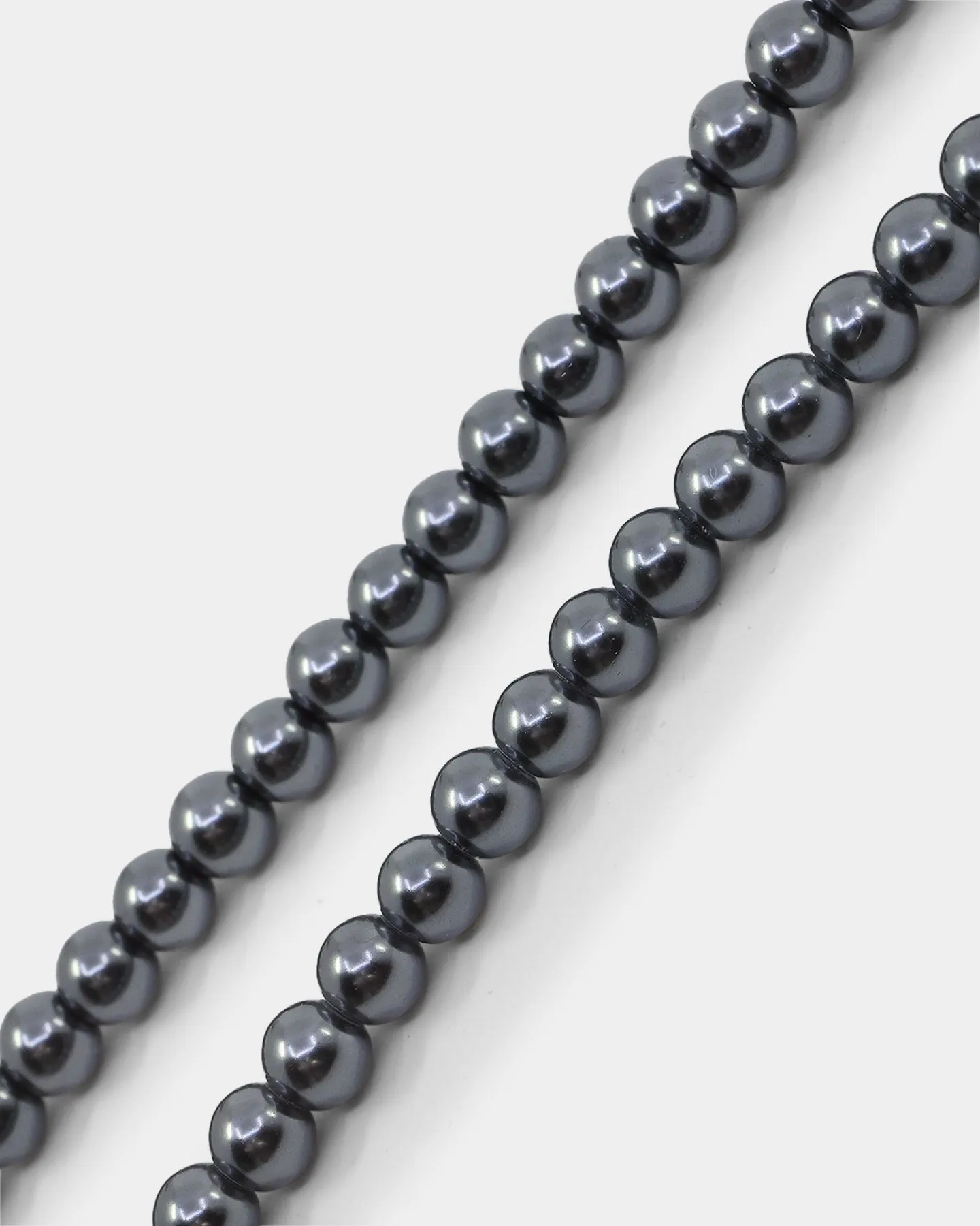 Loiter Dark Heart Necklace Grey/Silver
