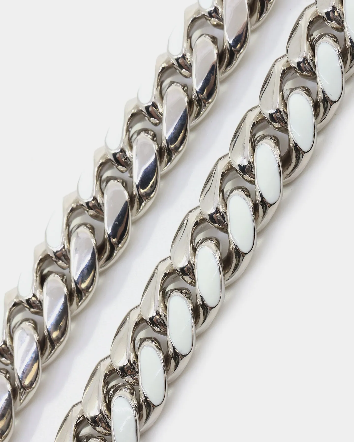 Loiter Silver Glow Chain Silver/Green