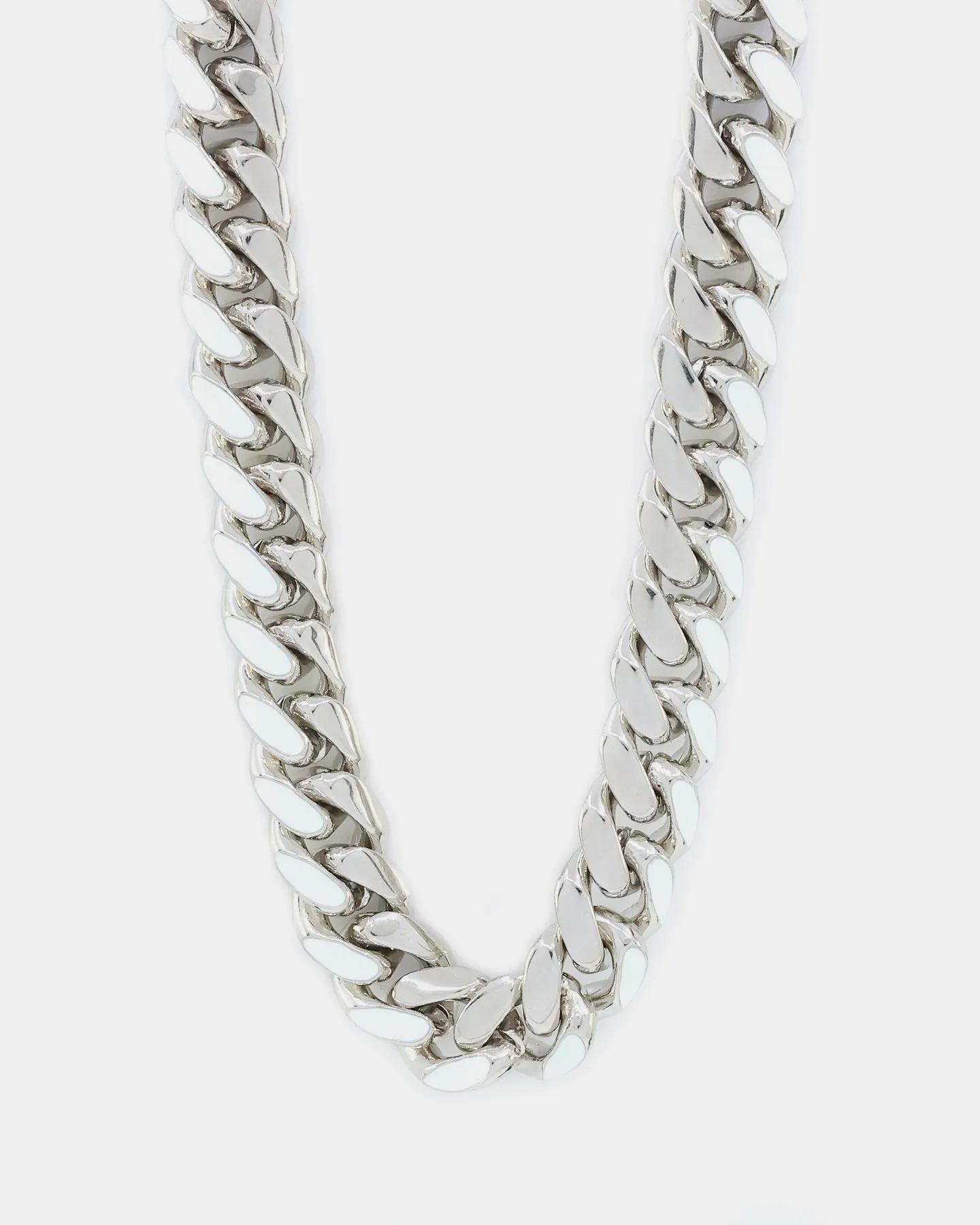 Loiter Silver Glow Chain Silver/Green