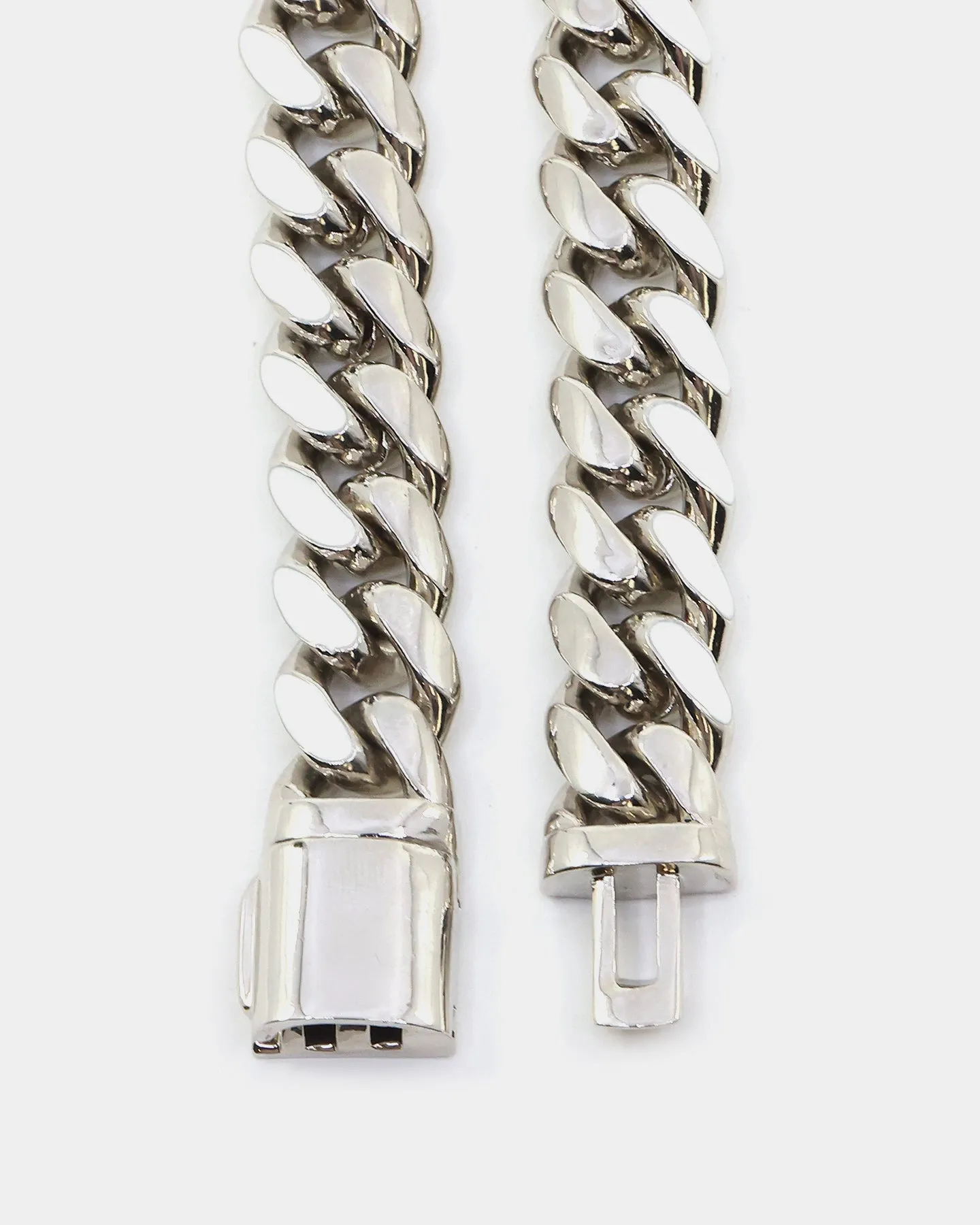 Loiter Silver Glow Chain Silver/Green