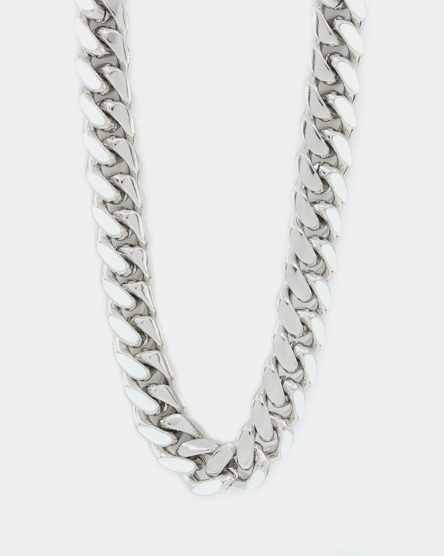 Loiter Silver Glow Chain Silver/Green