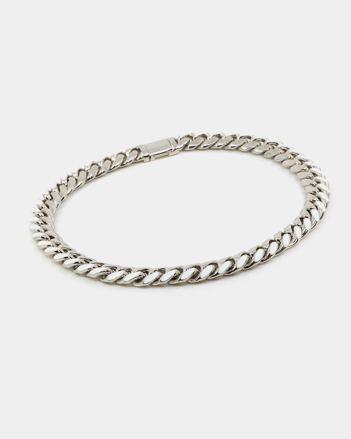 Loiter Silver Glow Chain Silver/Green