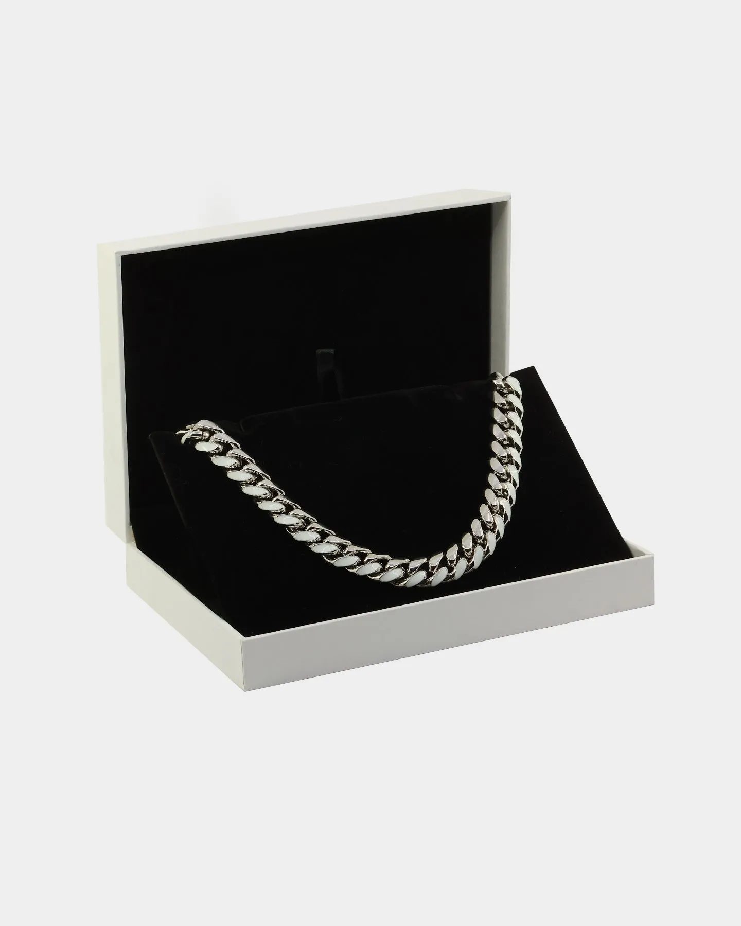 Loiter Silver Glow Chain Silver/Green