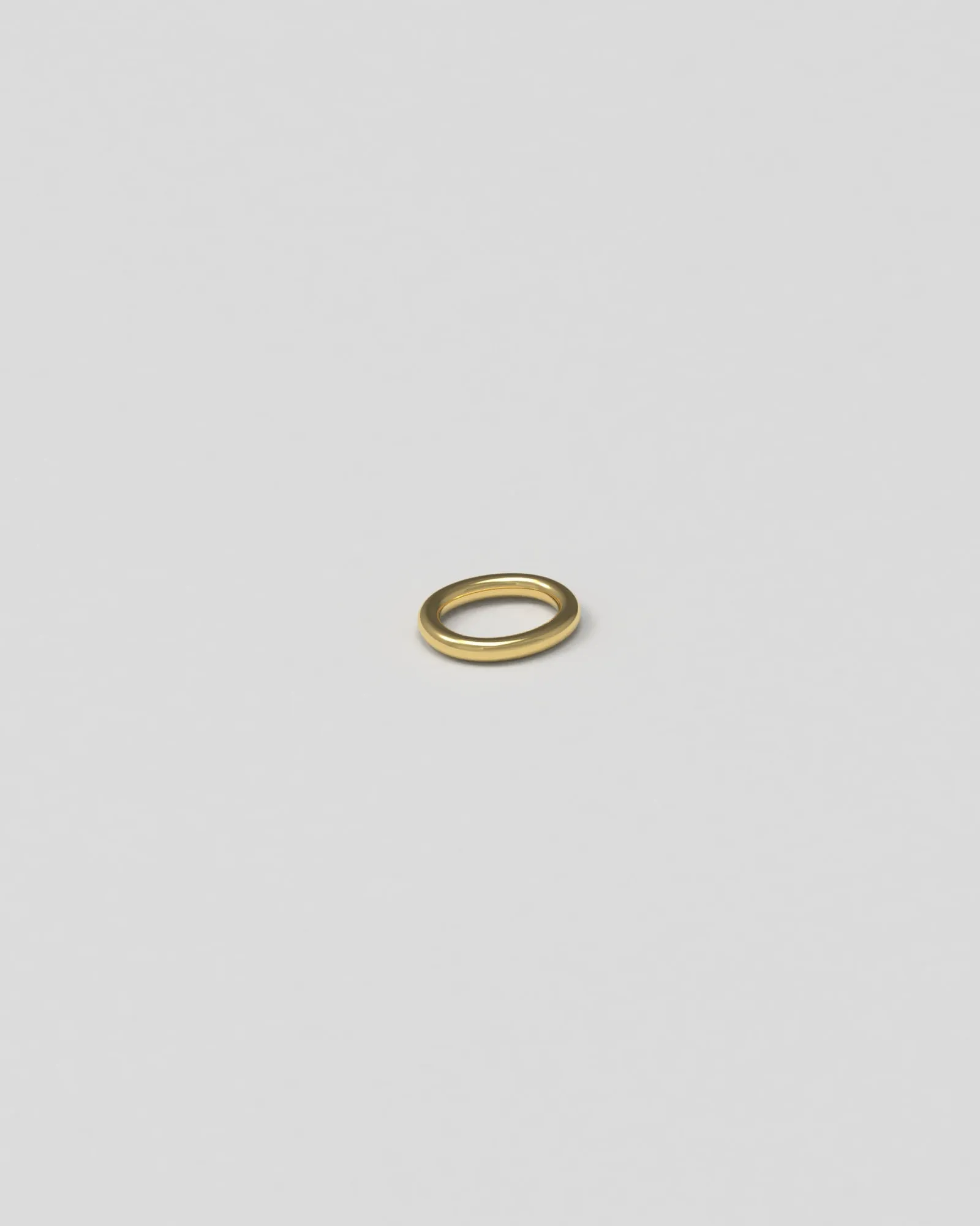 Loop Slim 18K Gold Charm