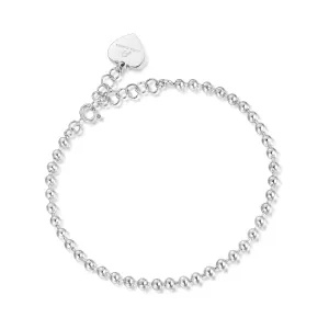 Luca Barra Ladies Bracelet in Shot-Belled Steel