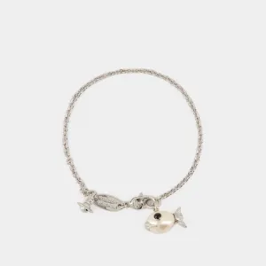Luzie Bracelet - Vivienne Westwood - Brass - Silvered