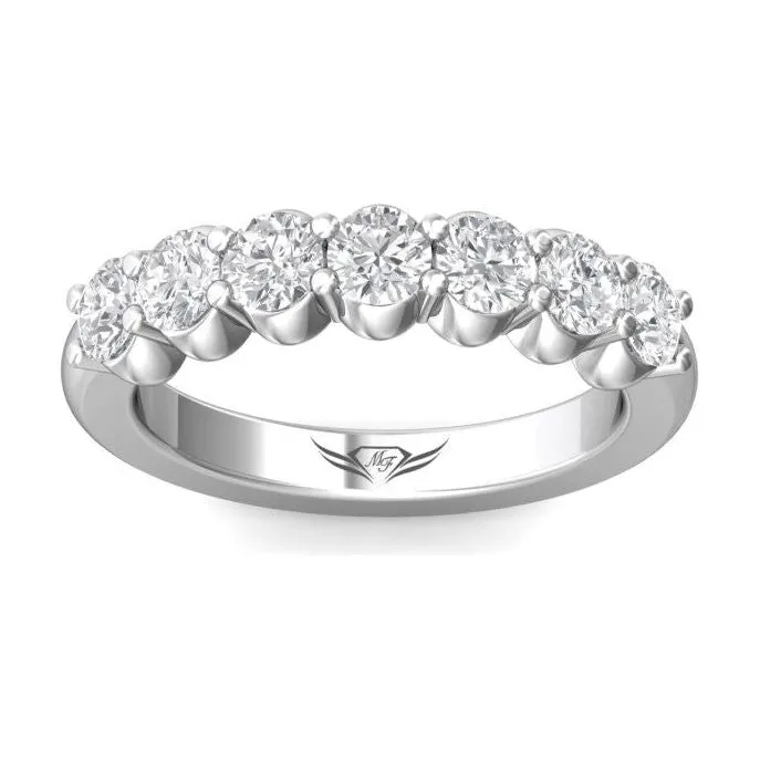 Martin Flyer 14K WG 7-Stone Diamond Anniversary Band