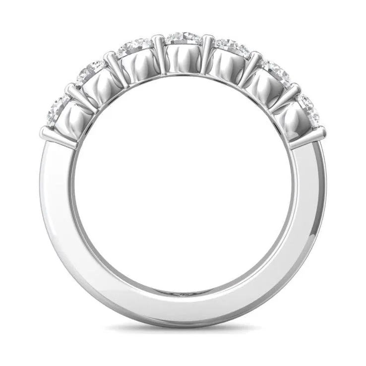 Martin Flyer 14K WG 7-Stone Diamond Anniversary Band