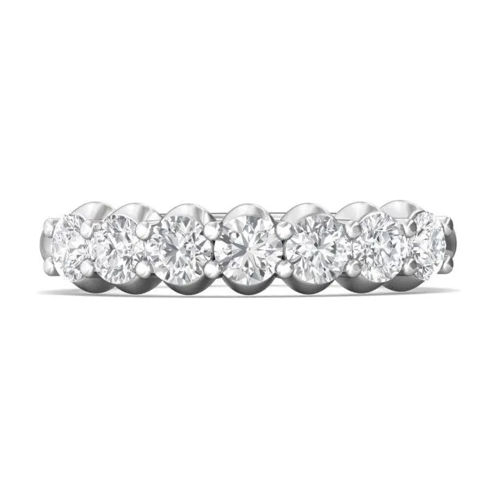 Martin Flyer 14K WG 7-Stone Diamond Anniversary Band