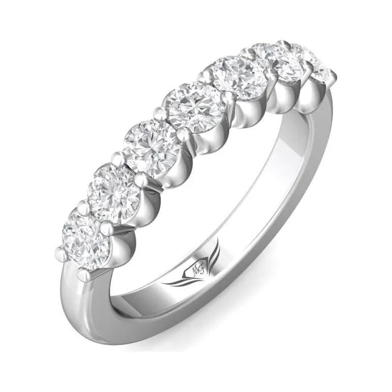 Martin Flyer 14K WG 7-Stone Diamond Anniversary Band