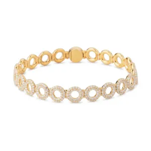 Matiné 18K Gold Bracelet w. 677 Diamonds