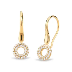 Matiné 18K Gold Ear Hanger w. 62 Diamonds