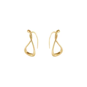 Mercy Small 18K Gold Hoops