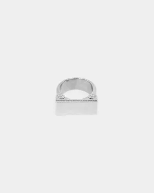 MISTER PILLAR RING STERLING SILVER