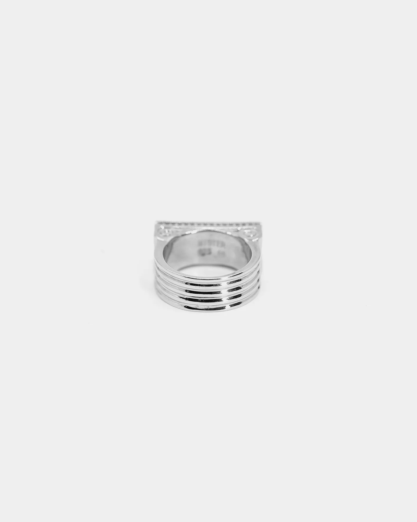 MISTER PILLAR RING STERLING SILVER