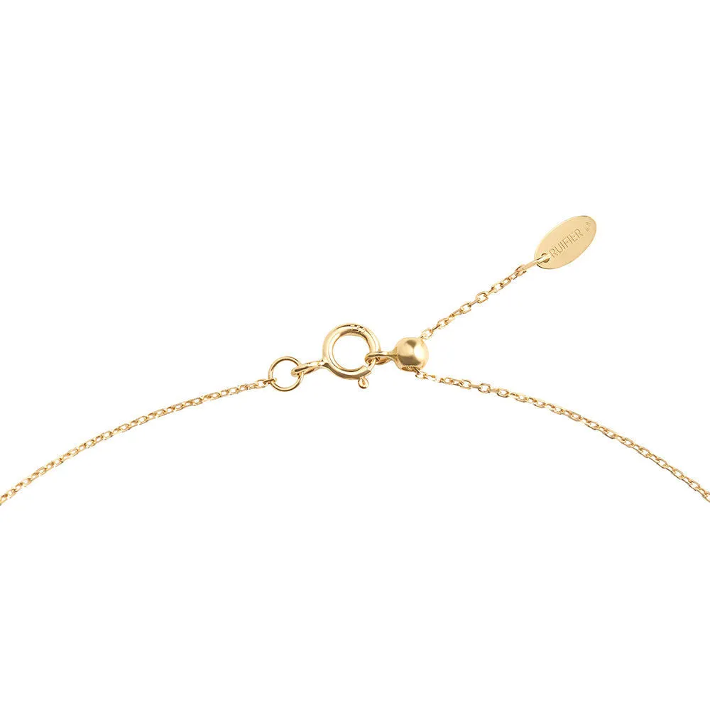 Modern Words Fine Clubs 18K Gold Bracelet w. Diamond