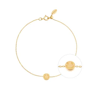 Modern Words Fine Smitten 18K Gold Bracelet