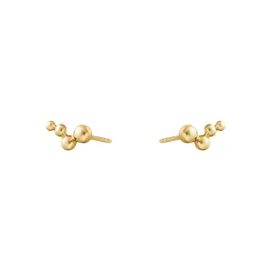 Moonlight Grapes 18K Gold Earstuds