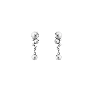 Moonlight Grapes small Silver Earrings