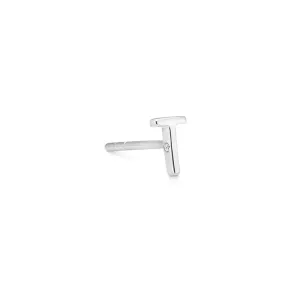 My T 18K Whitegold Stud w. Diamond