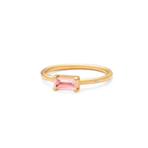 Nord 18K Gold Ring w. Tourmaline