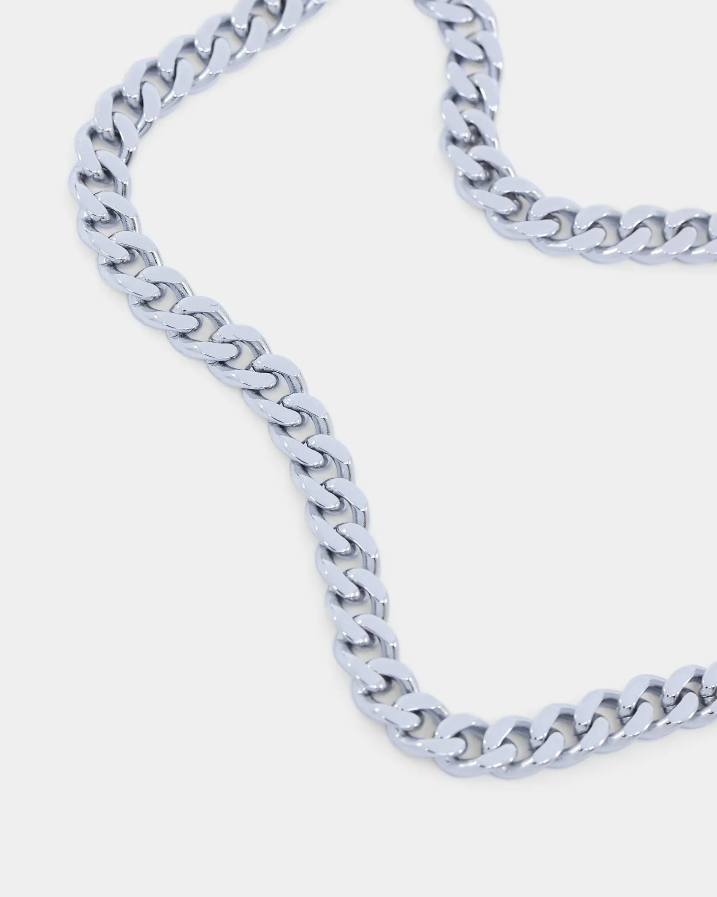 NXS 5mm Cuban Bracelet White Gold