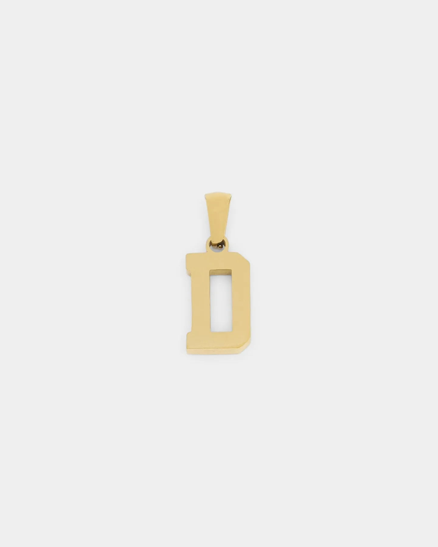 NXS College Letter Pendant Gold